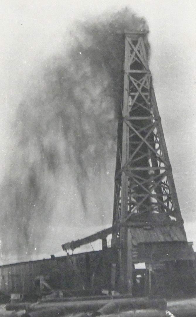 The Texas Oil & Land Company's Santa Rita No. 1 discovery well on the university lands in Reagan County, Texas